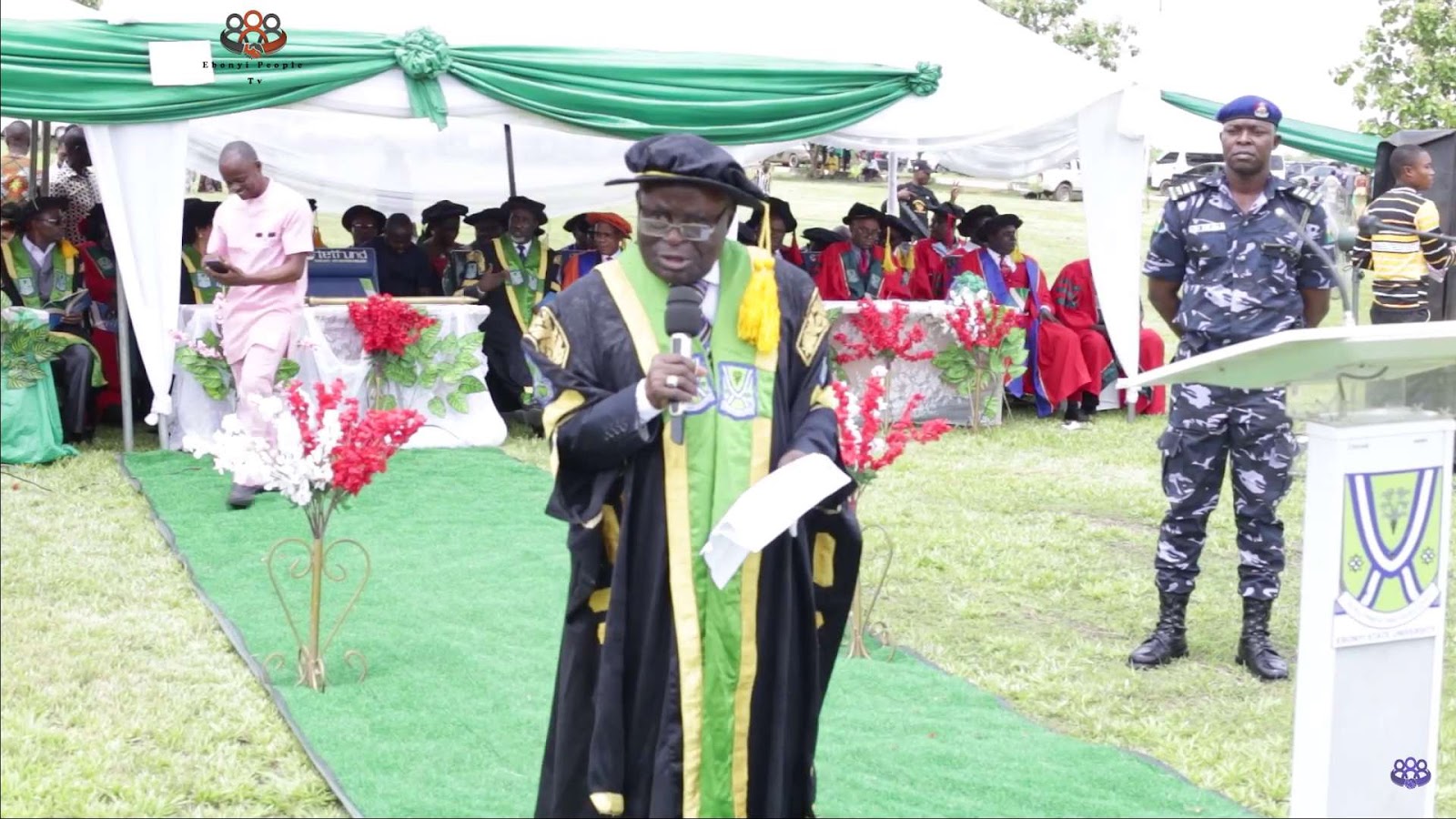 The Ebonyi State University is hosting their 2022 matriculation